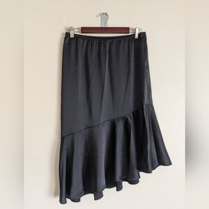 Jason Wu Black Asymetrical Skirt Small